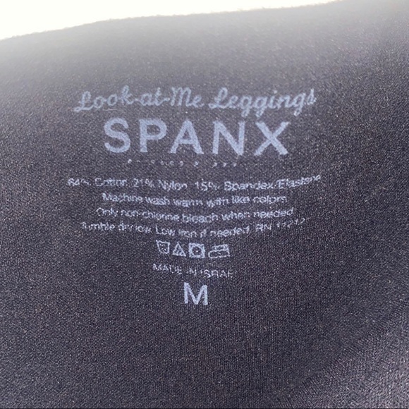 🚫SOLD🚫 NWOT SPANX ‘Look at me ’ leggings sz M - Picture 8 of 8